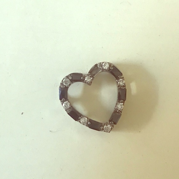 Silver 925 Heart pendant - Picture 1 of 3